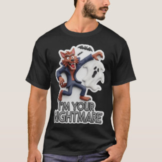 Halloween-Schrecken mit Werwolfgeist T-Shirt