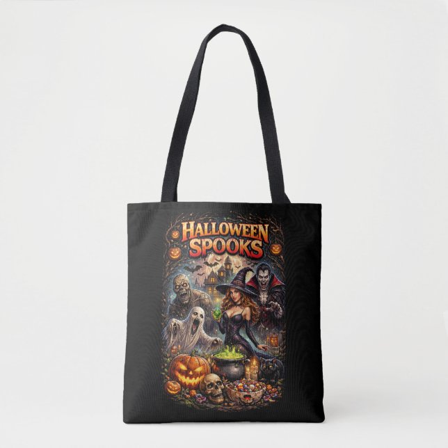 Halloween-Schrecken Tasche (Vorderseite)