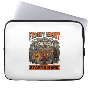 Halloween-Schreckensnacht-Festival Laptopschutzhülle