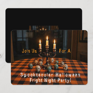 HALLOWEEN SCHRECKENSPEKTAKEL EINLADUNG