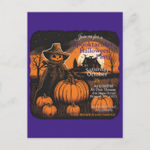Halloween-Schreckenswache der Vogelscheuche
