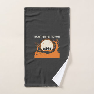 Halloween-Schreckgespenst-Silhouette Handtuch