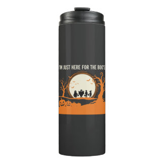 Halloween-Schreckgespenst-Silhouette Thermosbecher