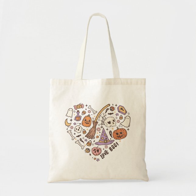 Halloween-Schulter-Tasche Tragetasche (Vorne)