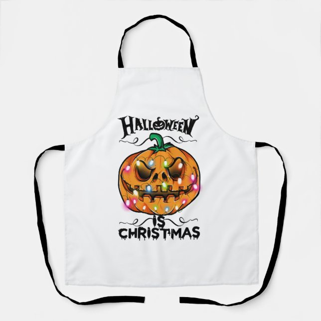 Halloween Schürze (Vorderseite)
