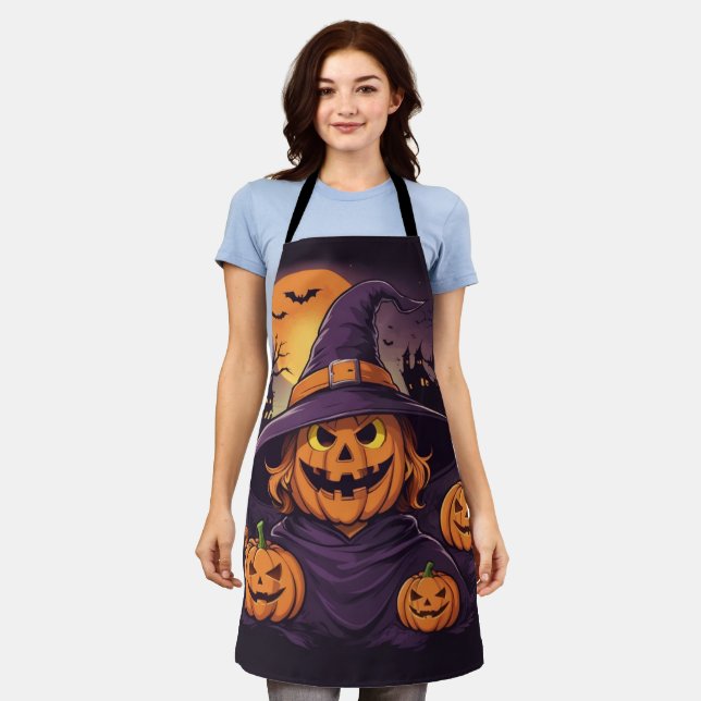 Halloween- Schürze (Getragen)