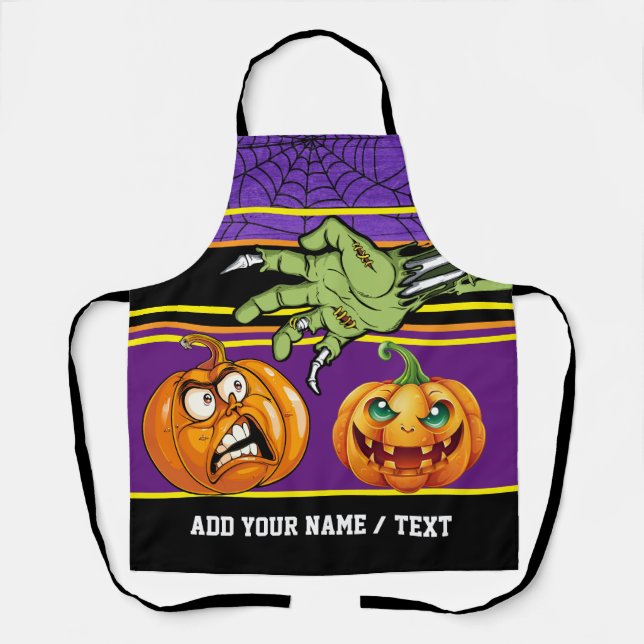HALLOWEEN-SCHÜRZE-Überdruck-Schürze Schürze (Vorderseite)