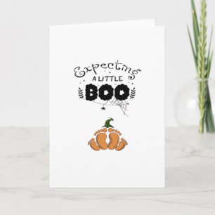 Halloween Schwangerschaft Mom To Be erwartet Littl Karte