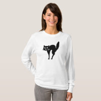 HALLOWEEN SCHWARZE KATZE 