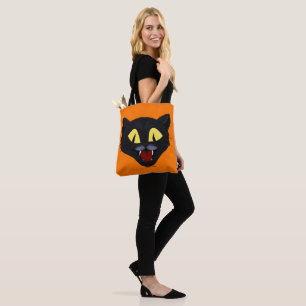 Halloween-Schwarze Katze Tasche