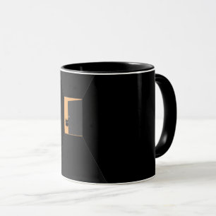 Halloween schwarze Katze Tasse
