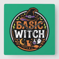 Halloween: schwarze Katze und Geist – Basic Witch.
