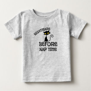 Halloween-Schwarzkatze-T-Shirt Baby T-shirt