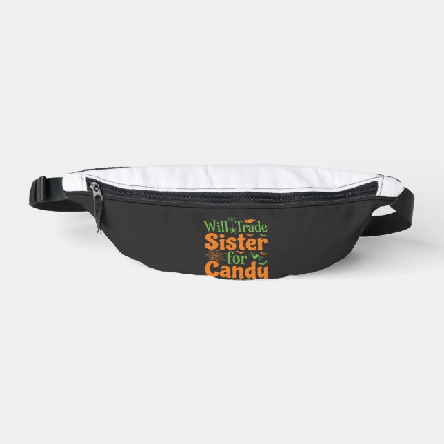 Halloween-Schwester-Candy-Handelsdesign_1 Bauchtasche (Vorderseite)