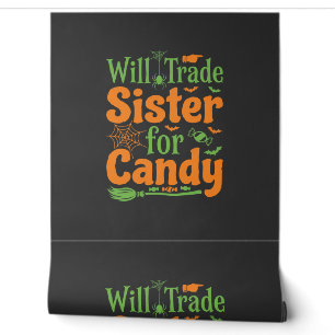 Halloween-Schwester-Candy-Handelsdesign_1 Tapete