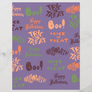 Halloween Scrapbook