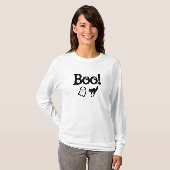 Halloween Season Boo TShirt (Vorne ganz)