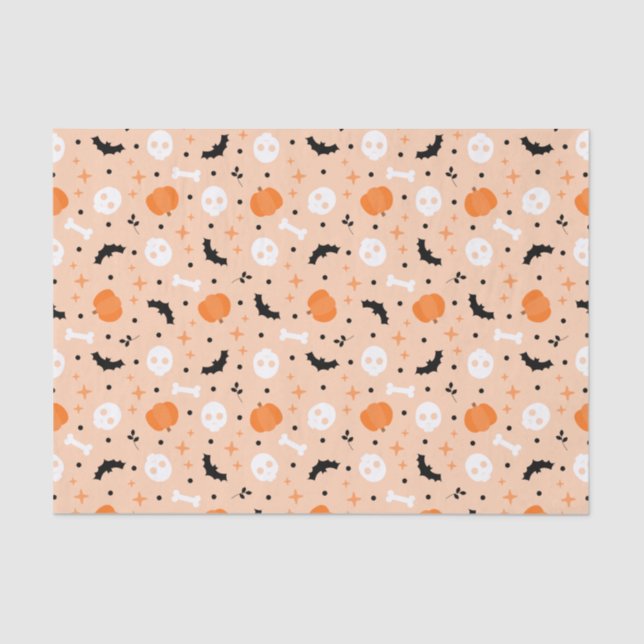 Halloween Seidenpapier (Vorderseite)