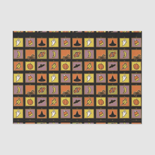 Halloween-Seidenpapier Seidenpapier (Vorderseite)