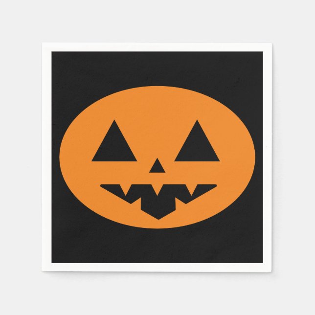 Halloween Serviette (Vorderseite)