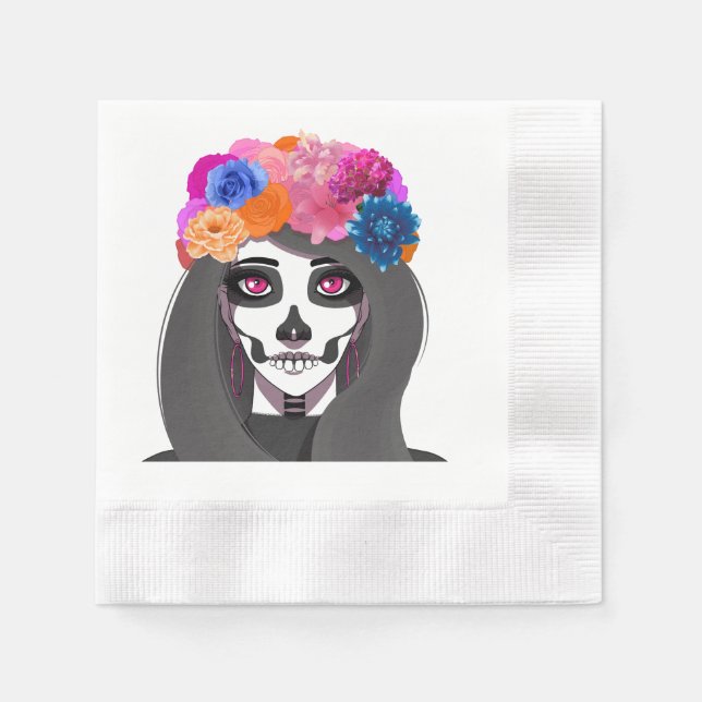 Halloween Serviette (Vorderseite)
