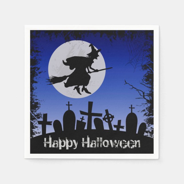 Halloween Serviette (Vorderseite)