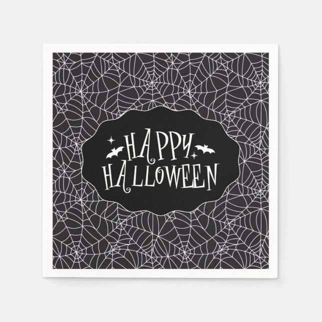 Halloween  serviette (Vorderseite)