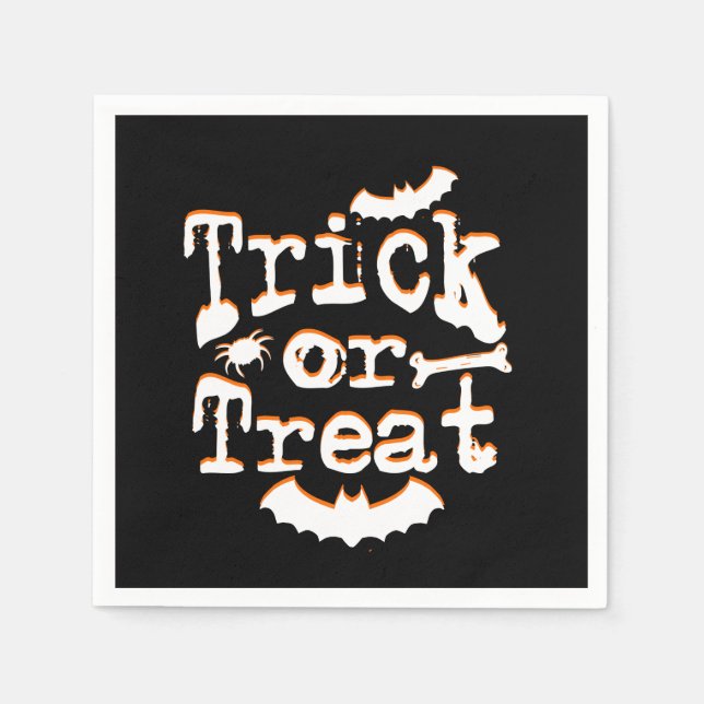 Halloween Serviette (Vorderseite)