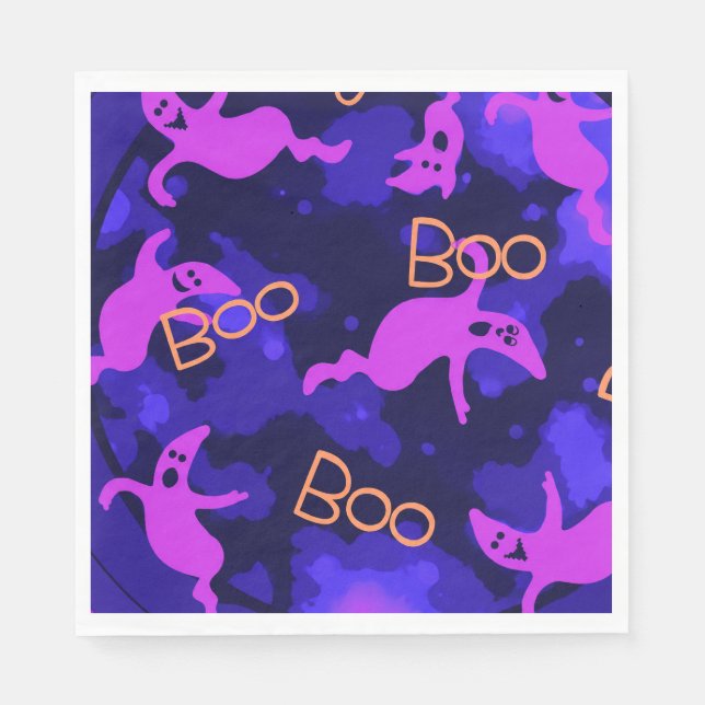 Halloween  serviette (Vorderseite)