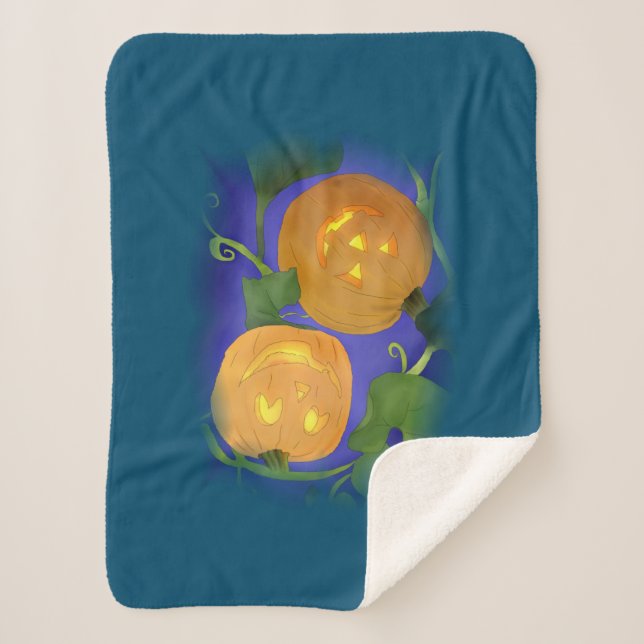 Halloween  sherpadecke (Vorderseite)