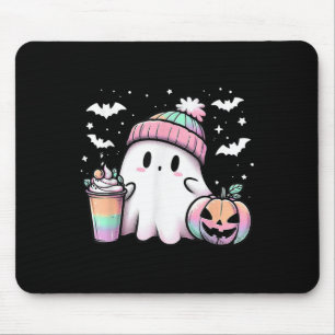 Halloween Shirt Funny Ghost Kaffeesooky Saison H Mousepad