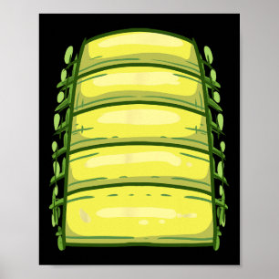 Halloween-Shirt Kinder Front Alligator Bauch Kroko Poster
