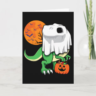 Halloween-Shirts für Jungen Männer Dinosaurier T R Karte