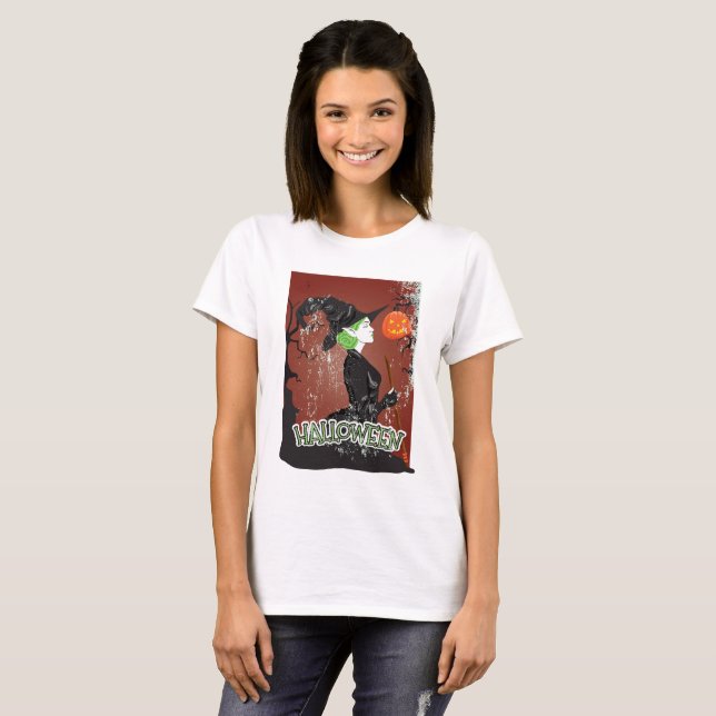 Halloween-Shirts T-Shirt (Vorne ganz)