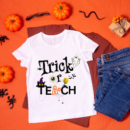 Halloween-Shirts | Trick oder Teach T-Shirt