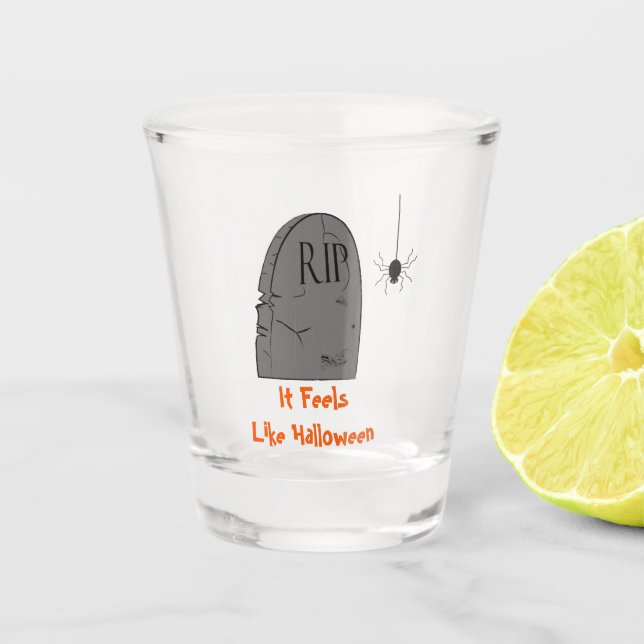 Halloween-Showglas Schnapsglas (Vorderseite)