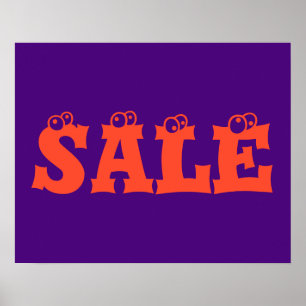 Halloween Sign, Halloween Sale Poster