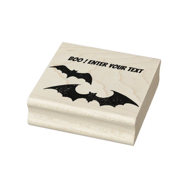 Halloween-Silhouette Gummistempel (Stempel)