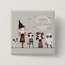 Halloween simple mais élégant | Badge