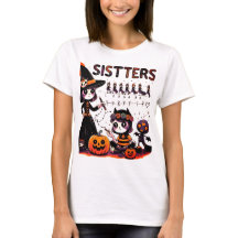 Halloween Sisters - Spooky Writing Practice"