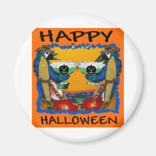 HALLOWEEN-SITTICHE MAGNET