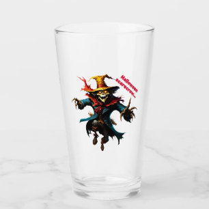 Halloween-Skarektur Glas