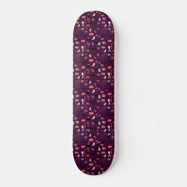 Halloween Skateboard (Vorderseite)