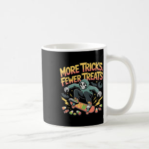 Halloween Skateboard Tricks Skelettkandy Jugend Kaffeetasse