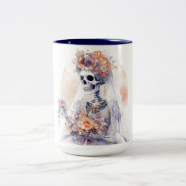Halloween Skeleton Big Mug