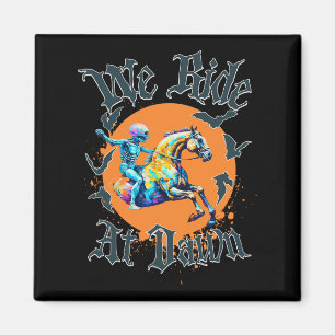 Halloween Skeleton Costume Magnet