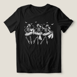 Halloween Skeleton Dancers Tri-Blend Shirt