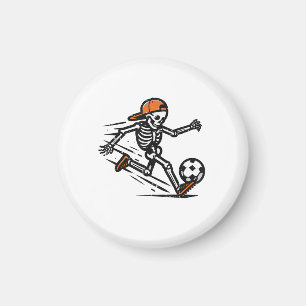 Halloween Skeleton Fußball Fußball Kostüm Männer J Magnet