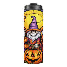Halloween Skeleton Gnomes Thermosbecher