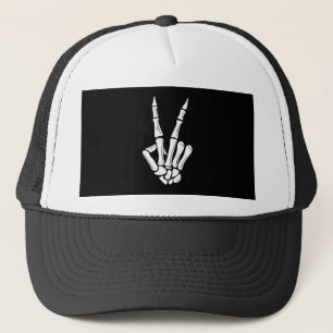 Halloween Skeleton Hand Truckerkappe